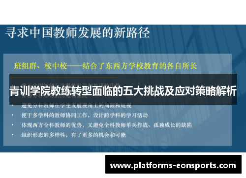 青训学院教练转型面临的五大挑战及应对策略解析
